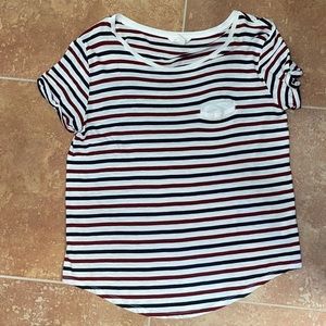 Pocket Tee with Scoop Neck!